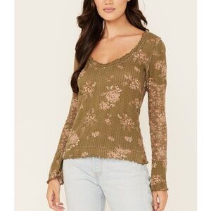 Free People Long Sleeve Top